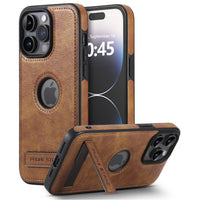 PU Leather Phone Case with Kickstand and Shockproof Protection