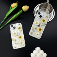 Pressed Daisy Flower iPhone Case