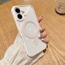 MagSafe Compatible Clear Case – Strong Grip, Stylish Edge