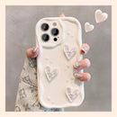 Heart-Pearl Arm Charm iPhone Case – Custom Bracelet
