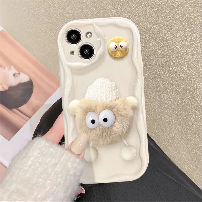 Adorable Furry Cartoon iPhone Case