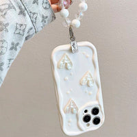 Heart-Pearl Arm Charm iPhone Case – Custom Bracelet