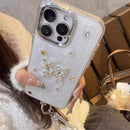 Dazzling Butterfly & Star Sparkle iPhone Case